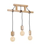 Lampy wiszące boho - Milagro Lampa Wisząca JACK 3xE27 MLP582 - product 2