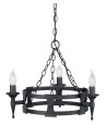 Elstead Lighting Interior Wisząca SAXON 3x60W E14 SAX3 BLK