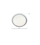 Milagro Plafon LAYLA 66W LED Ø500mm Ściemnialny+ Pilot ML4222 Milagro Plafon LAYLA 66W LED Ø500mm Ściemnialny+ Pilot ML4222