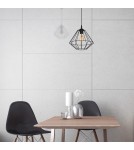Lampy wiszące - Milagro Lampa wisząca COLIN BLACK 1xE27 MLP4789 - product 7