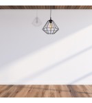 Lampy wiszące - Milagro Lampa wisząca COLIN BLACK 1xE27 MLP4789 - product 8