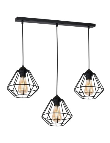 Milagro Lampa wisząca COLIN BLACK 3xE27 MLP4790 - produkt 2