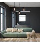 Lampy wiszące - Milagro Lampa wisząca COLIN BLACK 3xE27 MLP4790 - product 5