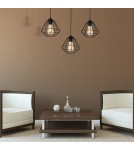 Lampy wiszące - Milagro Lampa wisząca COLIN BLACK 3xE27 MLP4790 - product 6