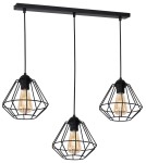 Lampy wiszące - Milagro Lampa wisząca COLIN BLACK 3xE27 MLP4790 - product 10