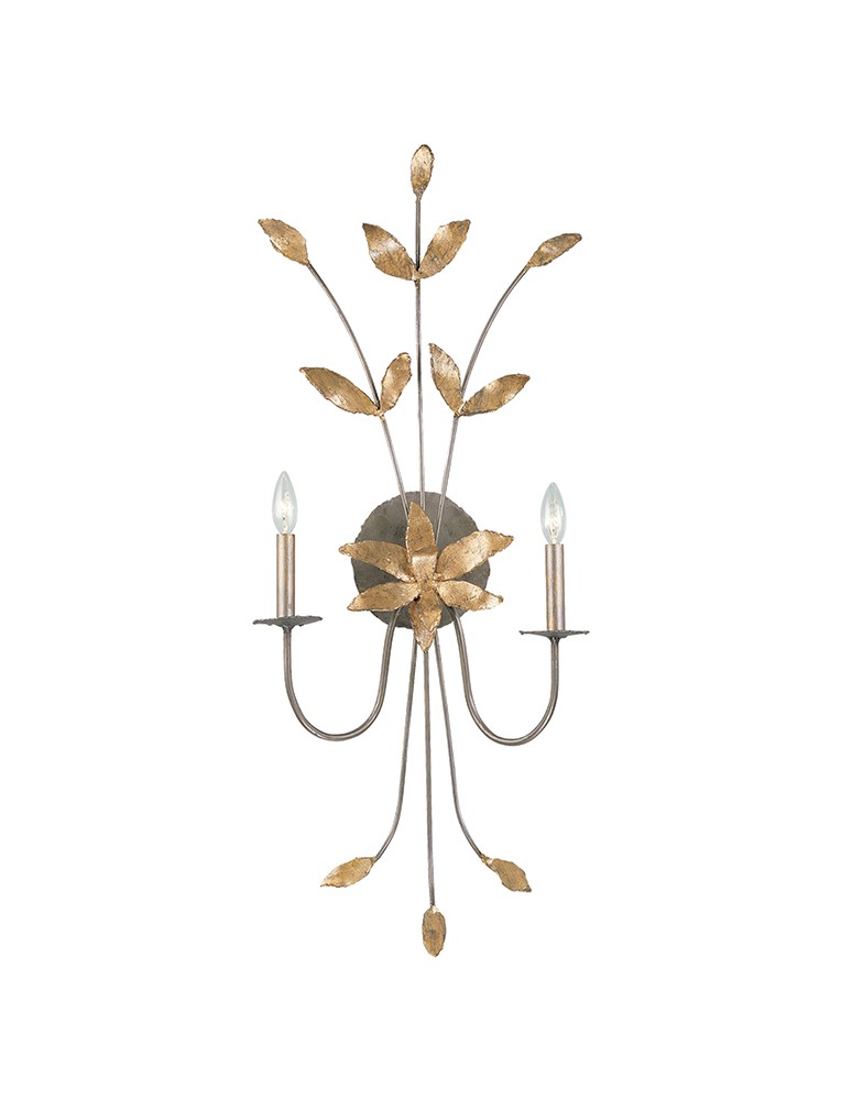 Kinkiety - Elstead Lighting Flambeau Kinkiet SIMONE 2x60W E14 FB/SIMONE2 - produkt kolory-swiatla.pl 1
