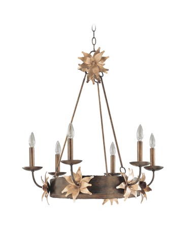 Elstead Lighting Flambeau Wisząca SIMONE 6x60W E14 FB/SIMONE6
