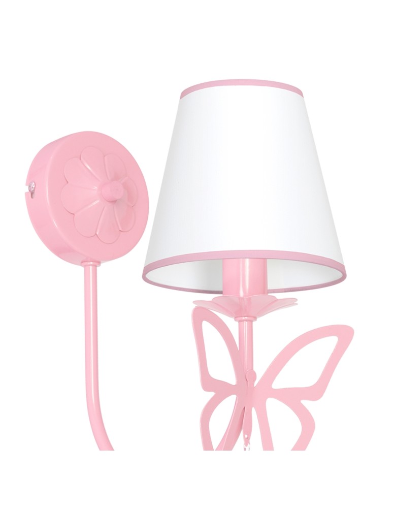 Milagro Kinkiet CHARLOTTE PINK 1xE14 MLP4215 Milagro Kinkiet CHARLOTTE PINK 1xE14 MLP4215