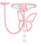 Milagro Kinkiet CHARLOTTE PINK 1xE14 MLP4215 Milagro Kinkiet CHARLOTTE PINK 1xE14 MLP4215