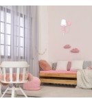 Milagro Kinkiet CHARLOTTE PINK 1xE14 MLP4215 Milagro Kinkiet CHARLOTTE PINK 1xE14 MLP4215