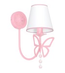 Milagro Kinkiet CHARLOTTE PINK 1xE14 MLP4215 Milagro Kinkiet CHARLOTTE PINK 1xE14 MLP4215