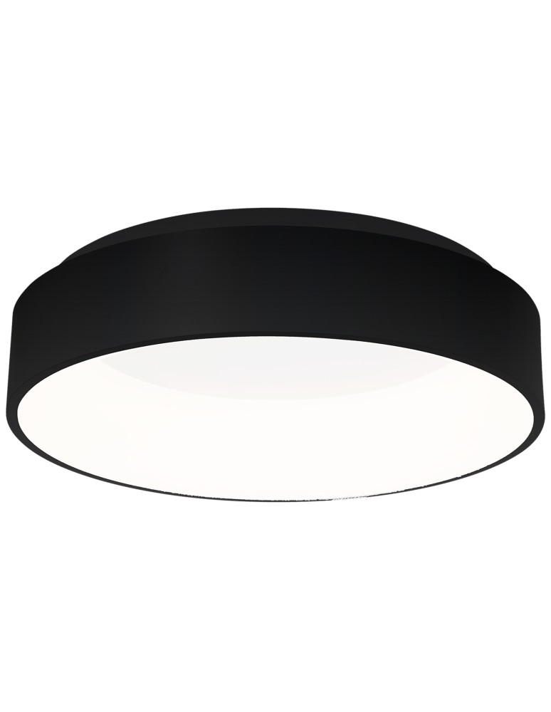 Milagro Plafon OHIO BLACK 24W LED Ø450mm ML3832