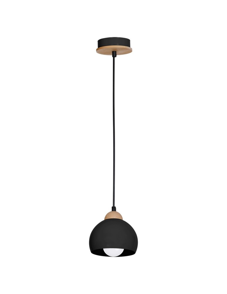 Milagro Lampa wisząca DAMA BLACK 1xE27 MLP6540 Milagro Lampa wisząca DAMA BLACK 1xE27 MLP6540