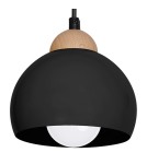Milagro Lampa wisząca DAMA BLACK 1xE27 MLP6540 Milagro Lampa wisząca DAMA BLACK 1xE27 MLP6540