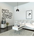 Milagro Lampa wisząca DAMA BLACK 1xE27 MLP6540 Milagro Lampa wisząca DAMA BLACK 1xE27 MLP6540