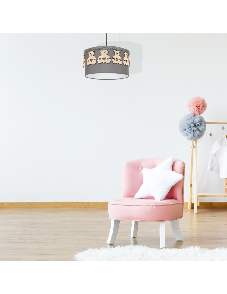 Milagro Lampa wisząca MIŚ 1xE27 MLP4961 Milagro Lampa wisząca MIŚ 1xE27 MLP4961