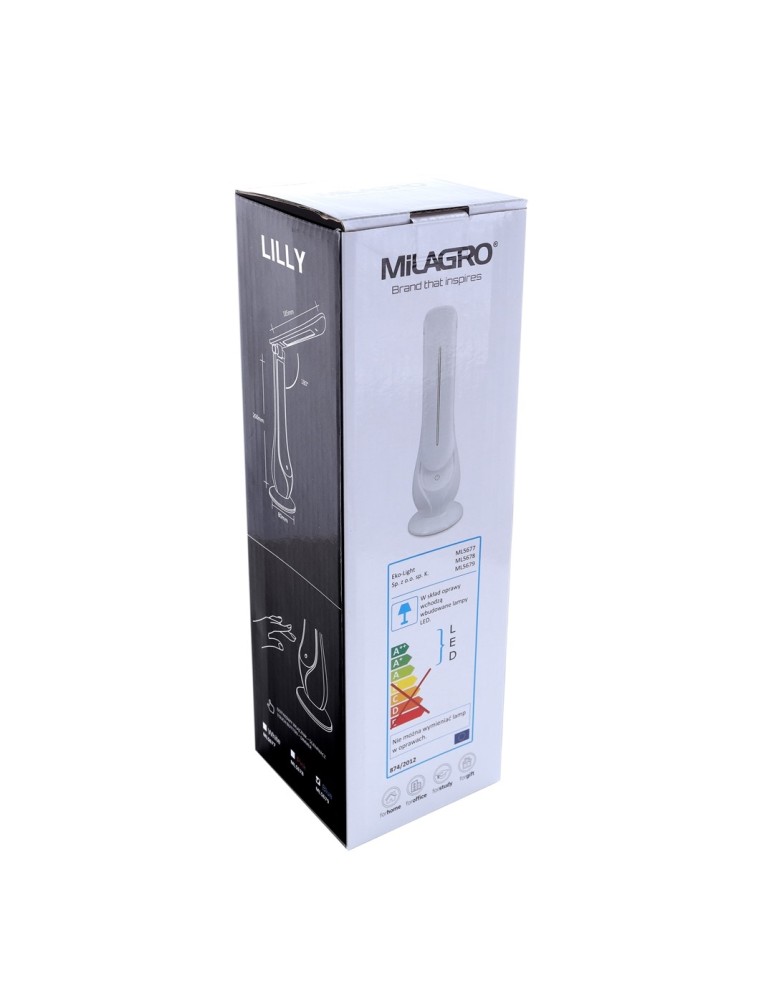 Milagro Lampka biurkowa LILLY WHITE 4W LED ML5677