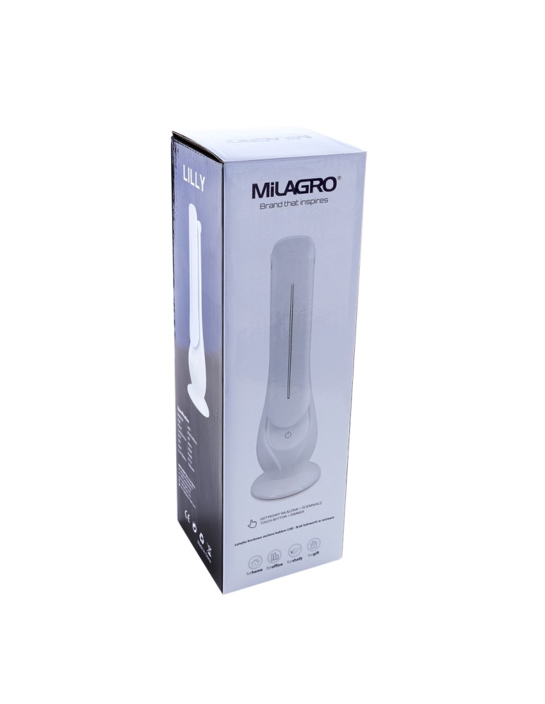 Milagro Lampka biurkowa LILLY WHITE 4W LED ML5677