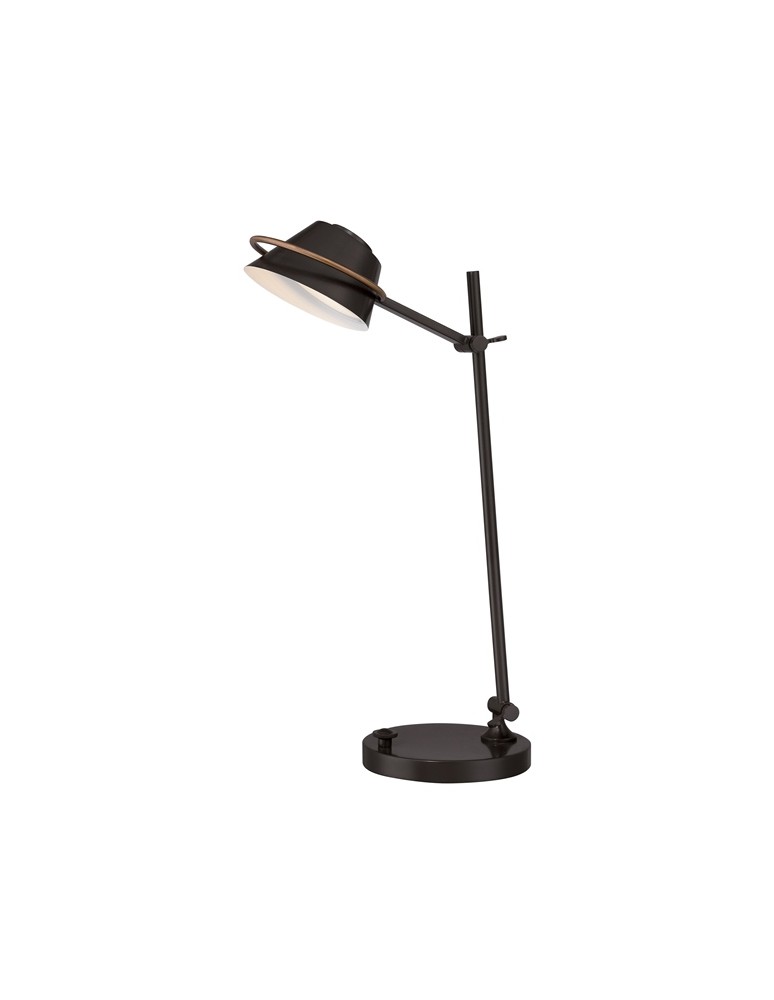 Lampy stołowe do czytania - Elstead Lighting Quoizel Stołowa SPENCER 1x7W LED QZ/SPENCER/TL WT - produkt kolory-swiatla.pl 1