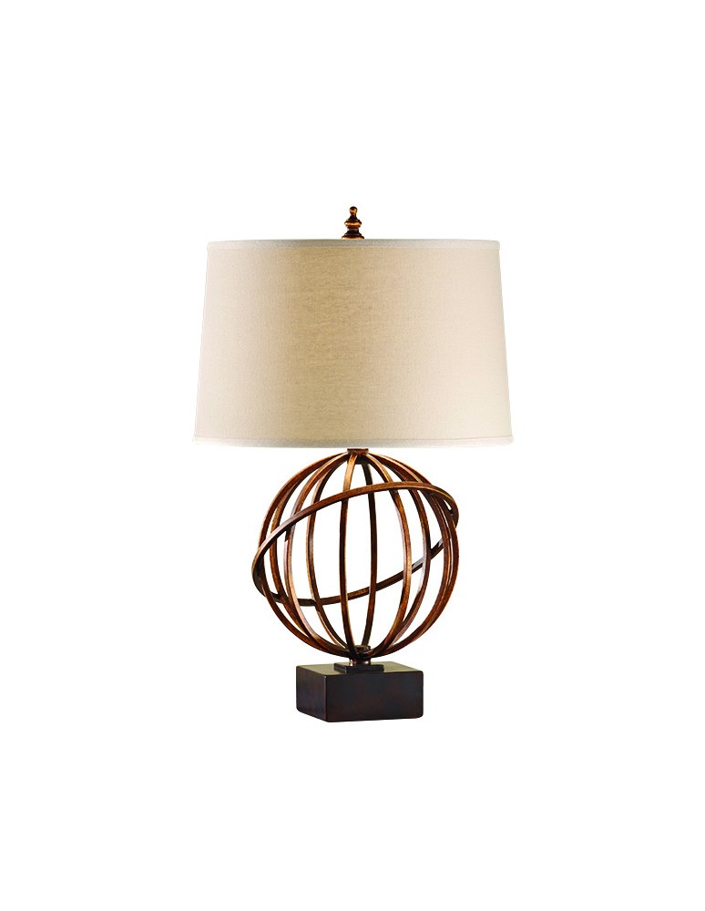 Lampy stołowe z abażurem - Elstead Lighting Quoizel Stołowa SPENCER 1x60W E27 FE/SPENCER TL - produkt kolory-swiatla.pl 1