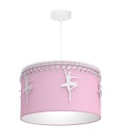 Milagro Lampa wisząca BALETNICA PINK 1XE27 MLP4974 Milagro Lampa wisząca BALETNICA PINK 1XE27 MLP4974