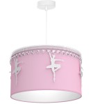 Milagro Lampa wisząca BALETNICA PINK 1XE27 MLP4974 Milagro Lampa wisząca BALETNICA PINK 1XE27 MLP4974