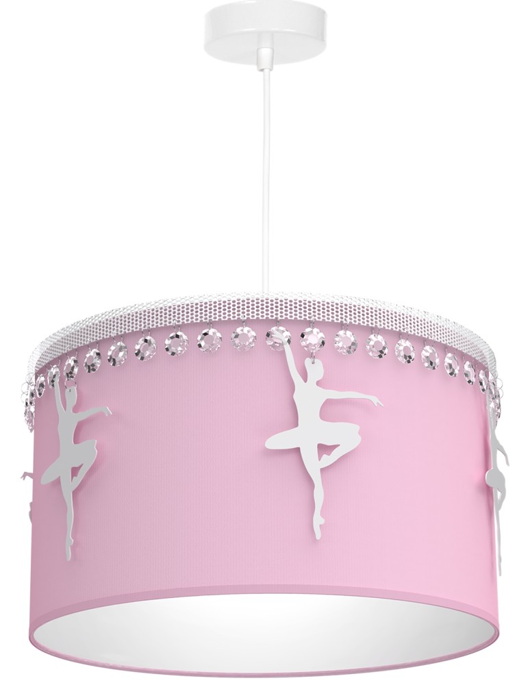 Milagro Lampa wisząca BALETNICA PINK 1XE27 MLP4974 Milagro Lampa wisząca BALETNICA PINK 1XE27 MLP4974
