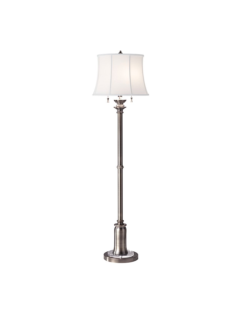 Lampy podłogowe z abażurem - Feiss STATEROOM 2x60W E27 FE/STATERM FL AN Podłogowa - produkt kolory-swiatla.pl 1
