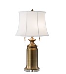 Lampy stołowe klasyczne - Feiss STATEROOM 2x60W E27 FE/STATERM TL BB Stołowa - product 1