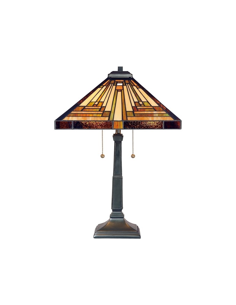 Lampy stołowe klasyczne - Quoizel STEPHEN 2x60W E27 QZ/STEPHEN/TL Stołowa - produkt kolory-swiatla.pl 1