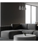 Lampy wiszące - Milagro Lampa wisząca PETRA 3xE27 ML5481 - product 5