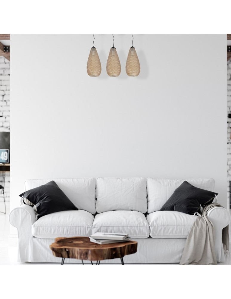 Milagro Lampa wisząca PETRA 3xE27 ML5483 Milagro Lampa wisząca PETRA 3xE27 ML5483
