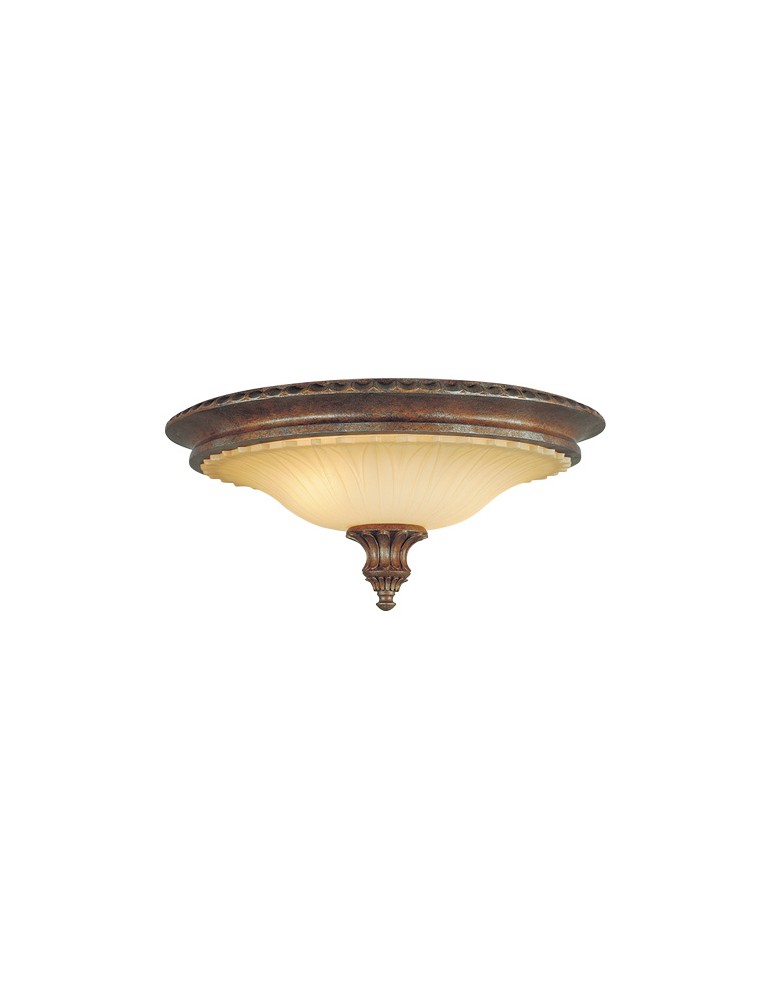 Lampy sufitowe - Feiss STIRLING CASTLE 2x60W E27 FE/STIRLINGCAS/F Plafon - produkt kolory-swiatla.pl 1