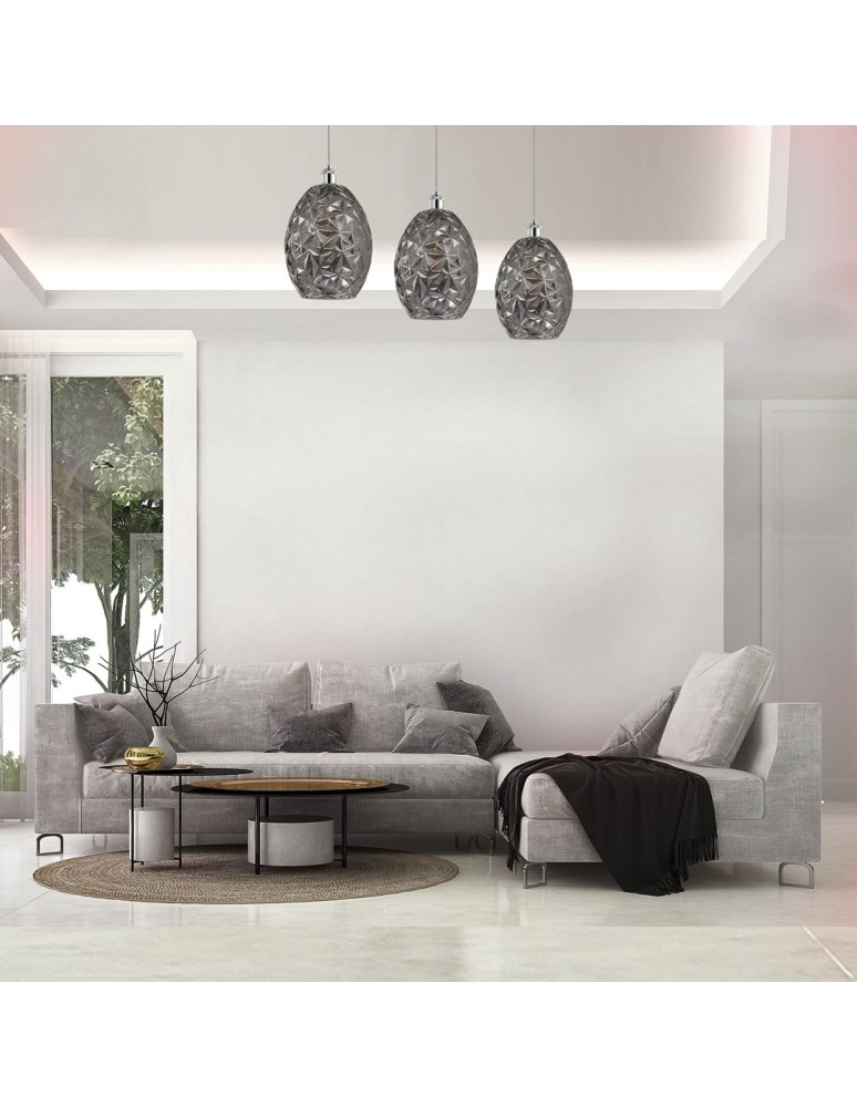 Lampy wiszące - Milagro Lampa wisząca BELIZE 3xE27 ML5487 - product kolory-swiatla.pl 2