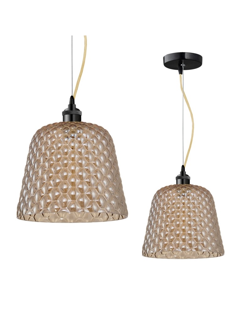Milagro Lampa wisząca RIO 1xE27 ML5554 Milagro Lampa wisząca RIO 1xE27 ML5554