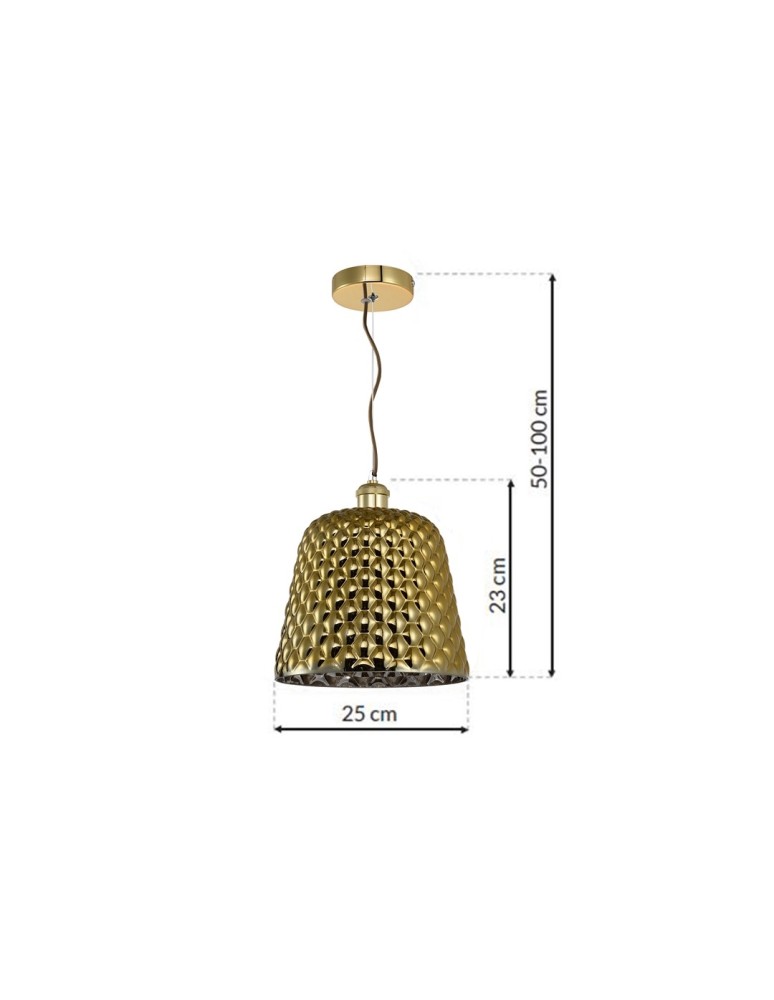 Milagro Lampa wisząca RIO 1xE27 ML5556 Milagro Lampa wisząca RIO 1xE27 ML5556