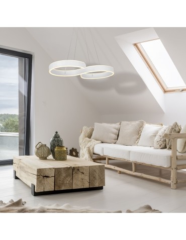 Milagro Lampa wisząca INFINITY WHITE 60W LED ML5493 - produkt 2