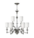Żyrandole - Hinkley SUSSEX 9x60W E14 HK/SUSSEX9 Wisząca - produkt 1