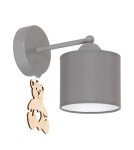 Kinkiety dziecięce - Milagro Kinkiet MIŚ 1xE27 MLP4960 - product 1