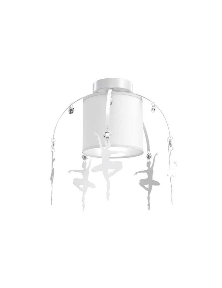 Milagro Lampa sufitowa BALETNICA WHITE 1xE27 MLP4967
