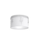 Lampy sufitowe dziecięce - Milagro Lampa sufitowa BALETNICA WHITE 1xE27 MLP4970 - product 1