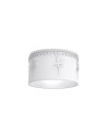 Milagro Lampa sufitowa BALETNICA WHITE 1xE27 MLP4970
