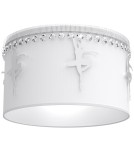 Lampy sufitowe dziecięce - Milagro Lampa sufitowa BALETNICA WHITE 1xE27 MLP4970 - product 2