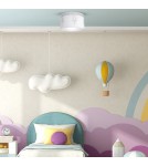 Lampy sufitowe dziecięce - Milagro Lampa sufitowa BALETNICA WHITE 1xE27 MLP4970 - product 3