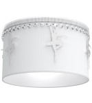 Lampy sufitowe dziecięce - Milagro Lampa sufitowa BALETNICA WHITE 1xE27 MLP4970 - product 8