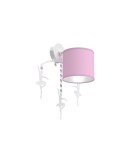 Kinkiety dziecięce - Milagro Kinkiet BALETNICA PINK 1xE27 MLP4971 - product 1