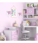 Kinkiety dziecięce - Milagro Kinkiet BALETNICA PINK 1xE27 MLP4971 - product 6