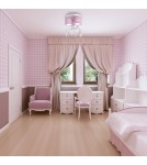 Lampy sufitowe dziecięce - Milagro Lampa sufitowa BALETNICA PINK 3xE27 MLP4973 - product 6