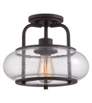 Lampy sufitowe - Quoizel TRILOGY 1x100W E27 QZ/TRILOGY/SF/S Sufitowa - product 1