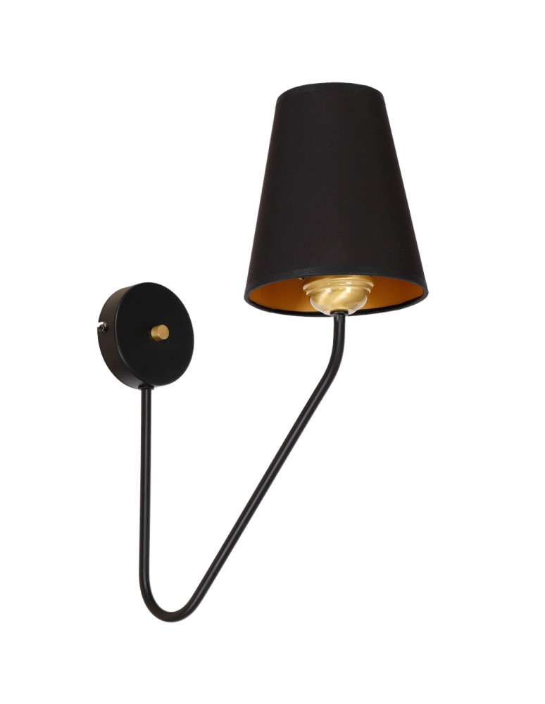 Milagro Kinkiet VICTORIA BLACK 1xE27 MLP4911 Milagro Kinkiet VICTORIA BLACK 1xE27 MLP4911
